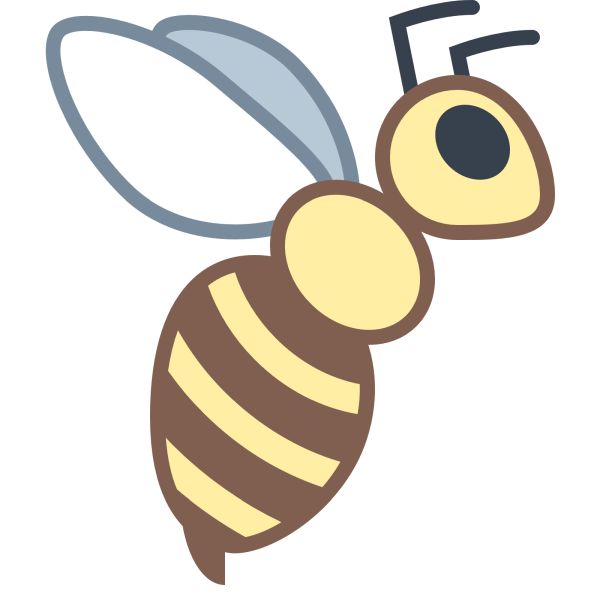 蜜蜂 PNG透明背景免抠图元素 素材中国编号:74726
