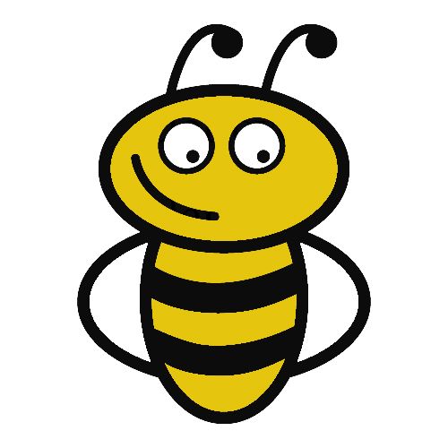 蜜蜂 PNG免抠图透明素材 普贤居素材编号:74755