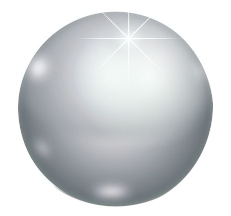 珍珠PNG透明元素免抠图素材 16素材网编号:22191