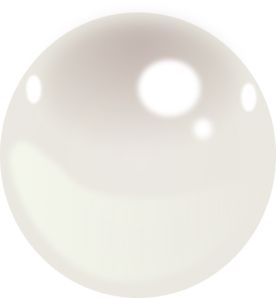珍珠PNG透明元素免抠图素材 16素材网编号:22221
