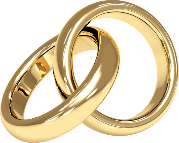 结婚戒指 PNG透明背景免抠图元素 16图库网编号:53759