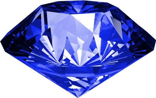 蓝宝石PNG透明背景免抠图元素 16图库网编号:22246