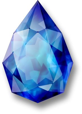 蓝宝石PNG透明元素免抠图素材 16素材网编号:22243
