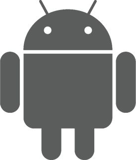 Android logo PNG透明元素免抠图素材 16素材网编号:26176