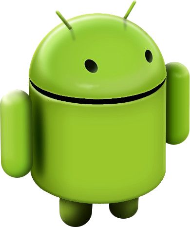 Android logo PNG透明元素免抠图素材 16素材网编号:26177