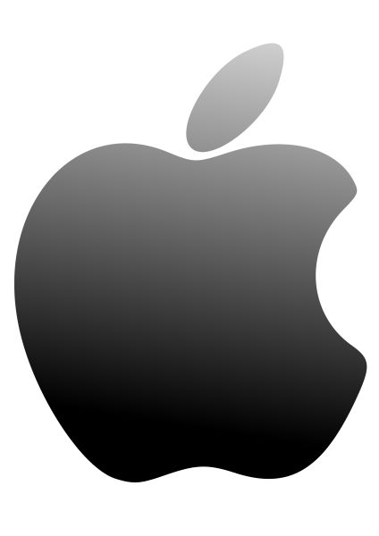 苹果logo PNG透明背景免抠图元素 素材中国编号:19664