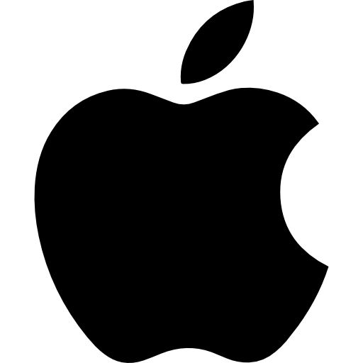 苹果logo PNG透明背景免抠图元素 16图库网编号:19666