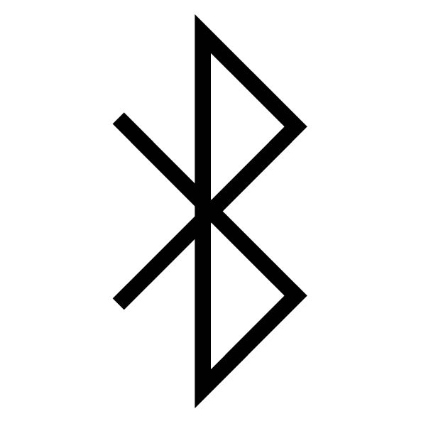 蓝牙logo PNG透明背景免抠图元素 16图库网编号:62171
