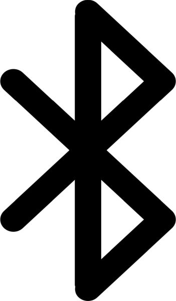 蓝牙logo PNG免抠图透明素材 素材