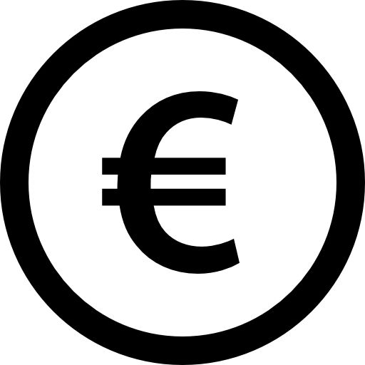 欧元符号 PNG免抠图透明素材 16设计网编号:21563