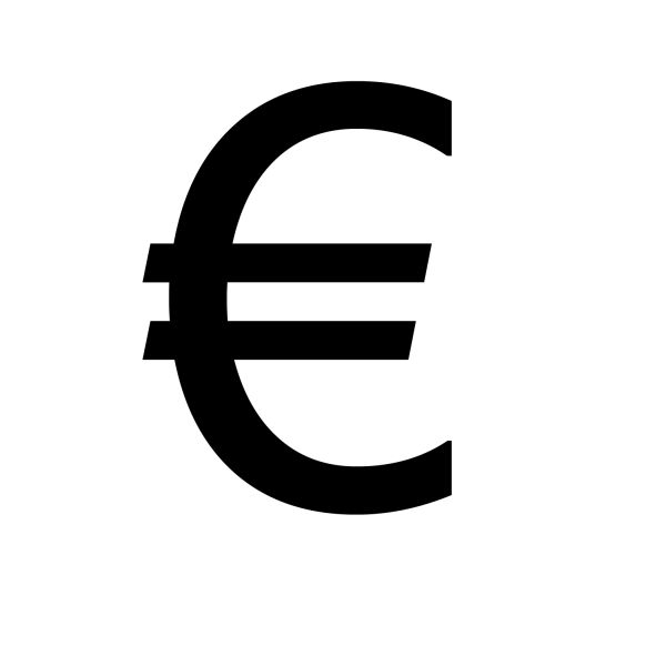 欧元符号 PNG免抠图透明素材 16设计网编号:21567