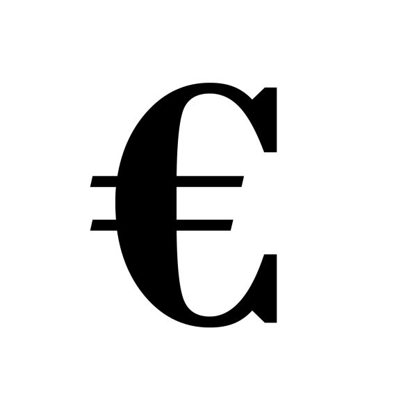 欧元标志 PNG透明背景免抠图元素 16图库网编号:21577