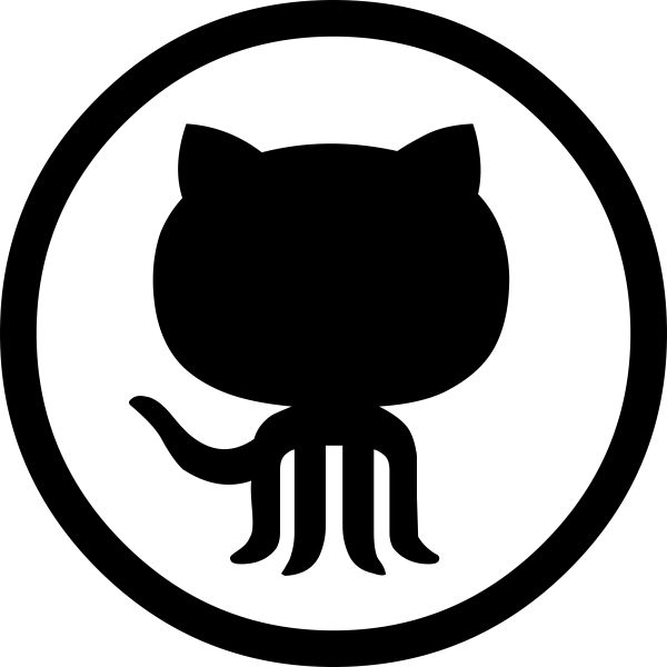 GitHub logo PNG免抠图透明素材 素材中国编号:73385