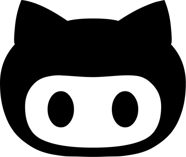 GitHub logo PNG透明背景免抠图元素 素材中国编号:73410