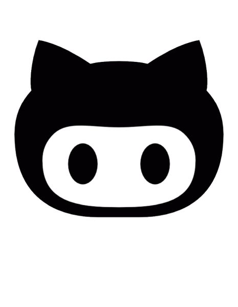 GitHub logo PNG透明背景免抠图元素 素材中国编号:73340