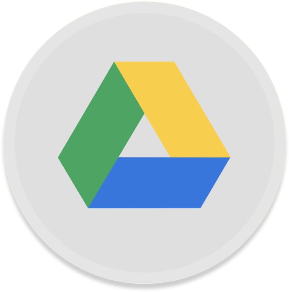 Google Drive logo PNG免抠图透明素材 普贤居素材编号:102760
