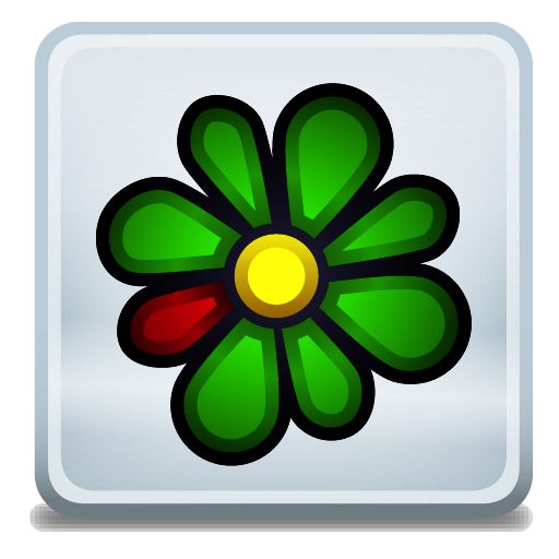 ICQ logo PNG免抠图透明素材 普贤居素材编号:61214
