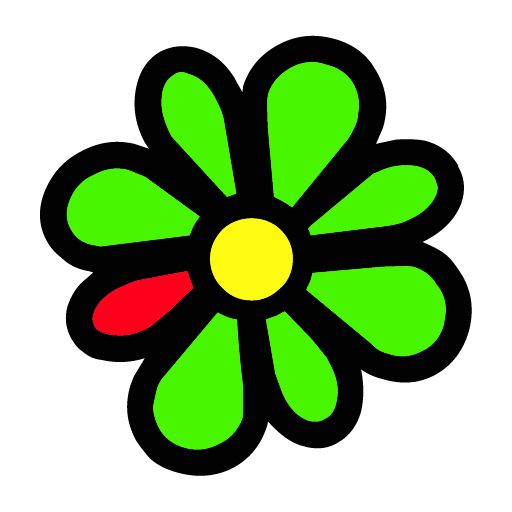 ICQ logo PNG透明元素免抠图素材 16素材网编号:61215