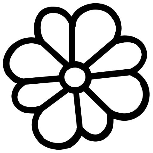 ICQ logo PNG免抠图透明素材 普贤居素材编号:61220