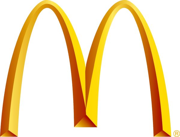 麦当劳logo PNG透明背景免抠图元素 16图库网编号:33898