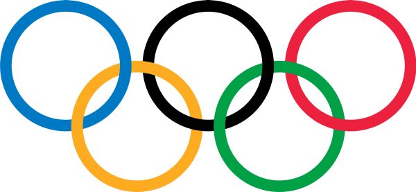 奥运五环 PNG透明背景免抠图元素 16图库网编号:27043