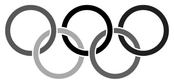 奥运五环 PNG透明背景免抠图元素 素材中国编号:27039