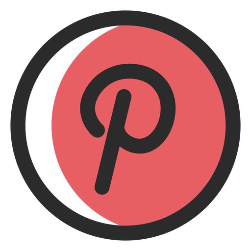 Pinterest logo PNG免抠图透明素材 普贤居素材编号:73427