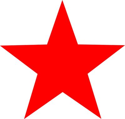 红星PNG透明背景免抠图元素 素材中国编号:26306