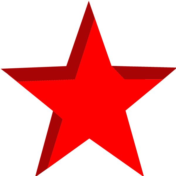 红星PNG透明背景免抠图元素 素材中国编号:26331
