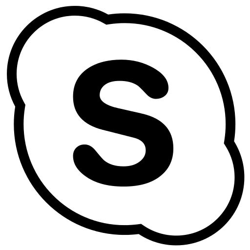Skype logo PNG透明背景免抠图元素 素材中国编号:20329