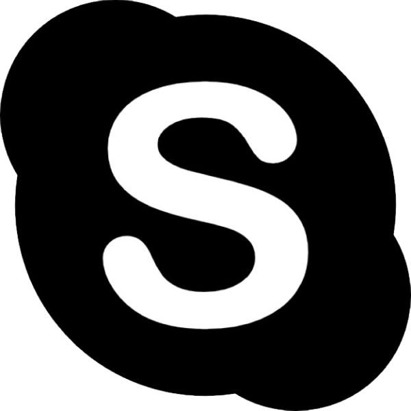 Skype logo PNG免抠图透明素材 普贤居素材编号:20336
