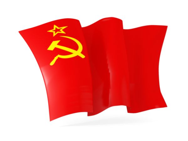 苏联国旗 PNG透明背景免抠图元素 素材中国编号:26241