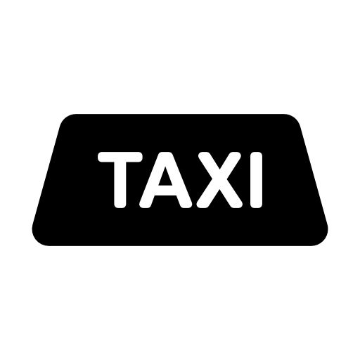 出租车标志 PNG透明背景免抠图元素 16图库网编号:22624