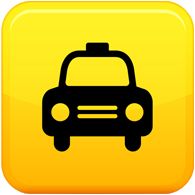 出租车标志 PNG免抠图透明素材 素