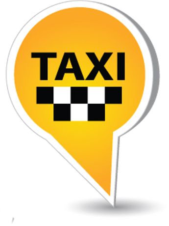 出租车标志 PNG透明背景免抠图元素 素材中国编号:22625