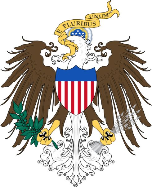 美国国徽 PNG免抠图透明素材 16设计网编号:21931
