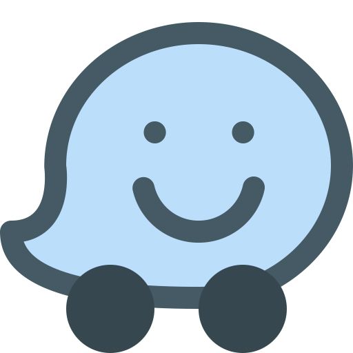 Waze logo PNG透明背景免抠图元素 16图库网编号:59848