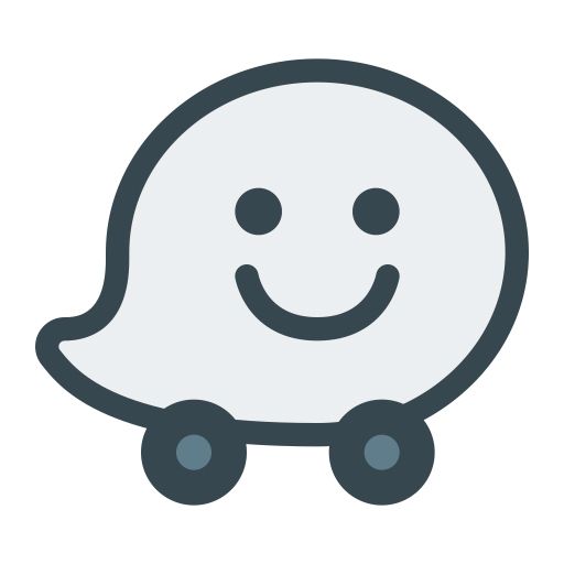 Waze logo PNG透明背景免抠图元素 16图库网编号:59851