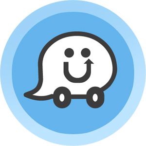 Waze logo PNG免抠图透明素材 普贤居素材编号:59861