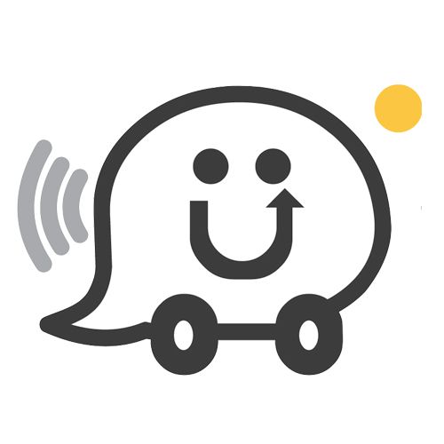 Waze logo PNG透明背景免抠图元素 16图库网编号:59862