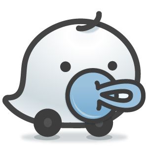Waze logo PNG透明背景免抠图元素 16图库网编号:59863