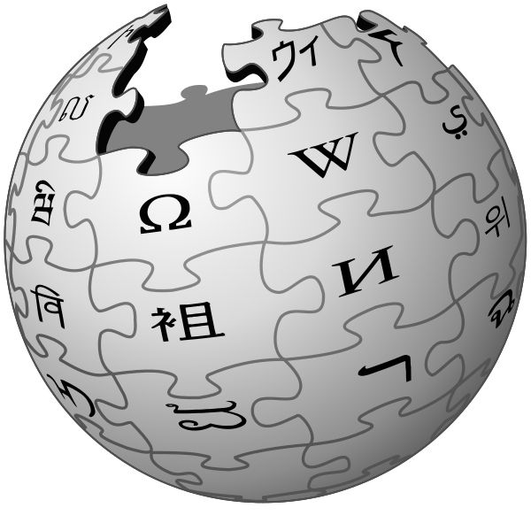 Wikipedia logo PNG免抠图透明素材 普贤居素材编号:47166