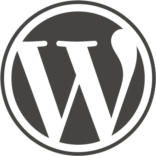 WordPress logo PNG透明背景免抠图元素 16图库网编号:73515