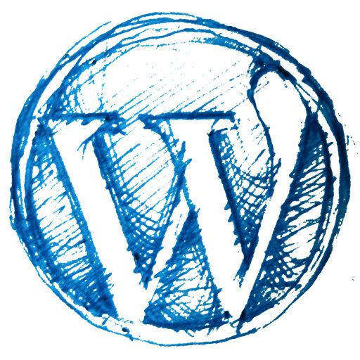 WordPress logo PNG透明背景免抠图元素 16图库网编号:73521