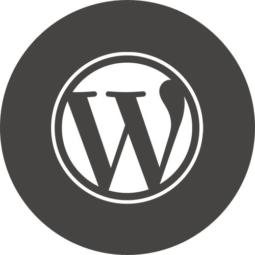 WordPress logo PNG免抠图透明素材 普贤居素材编号:73528