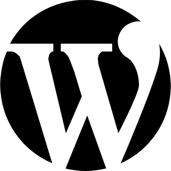 WordPress logo PNG透明背景免抠图元素 16图库网编号:73565