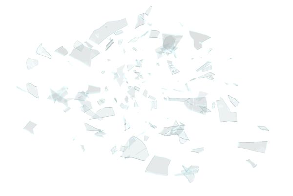 碎玻璃PNG透明背景免抠图元素 16图库网编号:94457