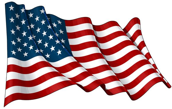 美国国旗 PNG免抠图透明素材 普贤居素材编号:14595