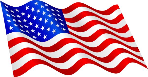 美国国旗 PNG免抠图透明素材 16设计网编号:14596