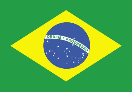 巴西国旗 PNG免抠图透明素材 普贤居素材编号:14602